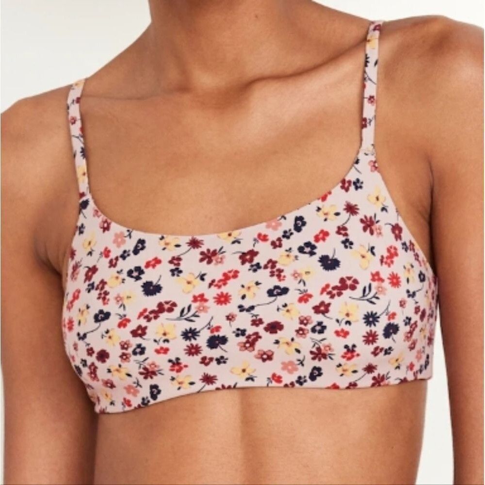 Floral Print Womens Bralette No-Show Bralette Ladies Cmfort Xxl Size Plus Print